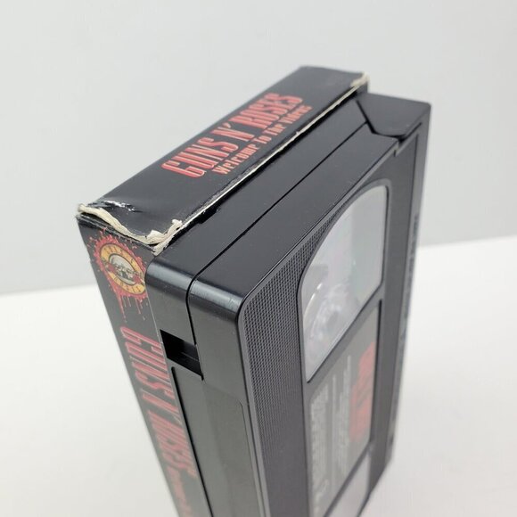 Guns N' Roses VHS Tape Welcome to Videos VTG 1998 Hard Rock Music Tested - Picture 7 of 10